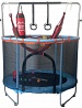 Батут d-120см до 120 кг,с боксерской грушей,кольцами,баскетбольн.набор Батут d-120см до 120 кг,с боксерской грушей,кольцами,баскетбольн.набор