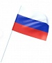 Флаг "Россия" 15х22 см Флаг "Россия" 15х22 см